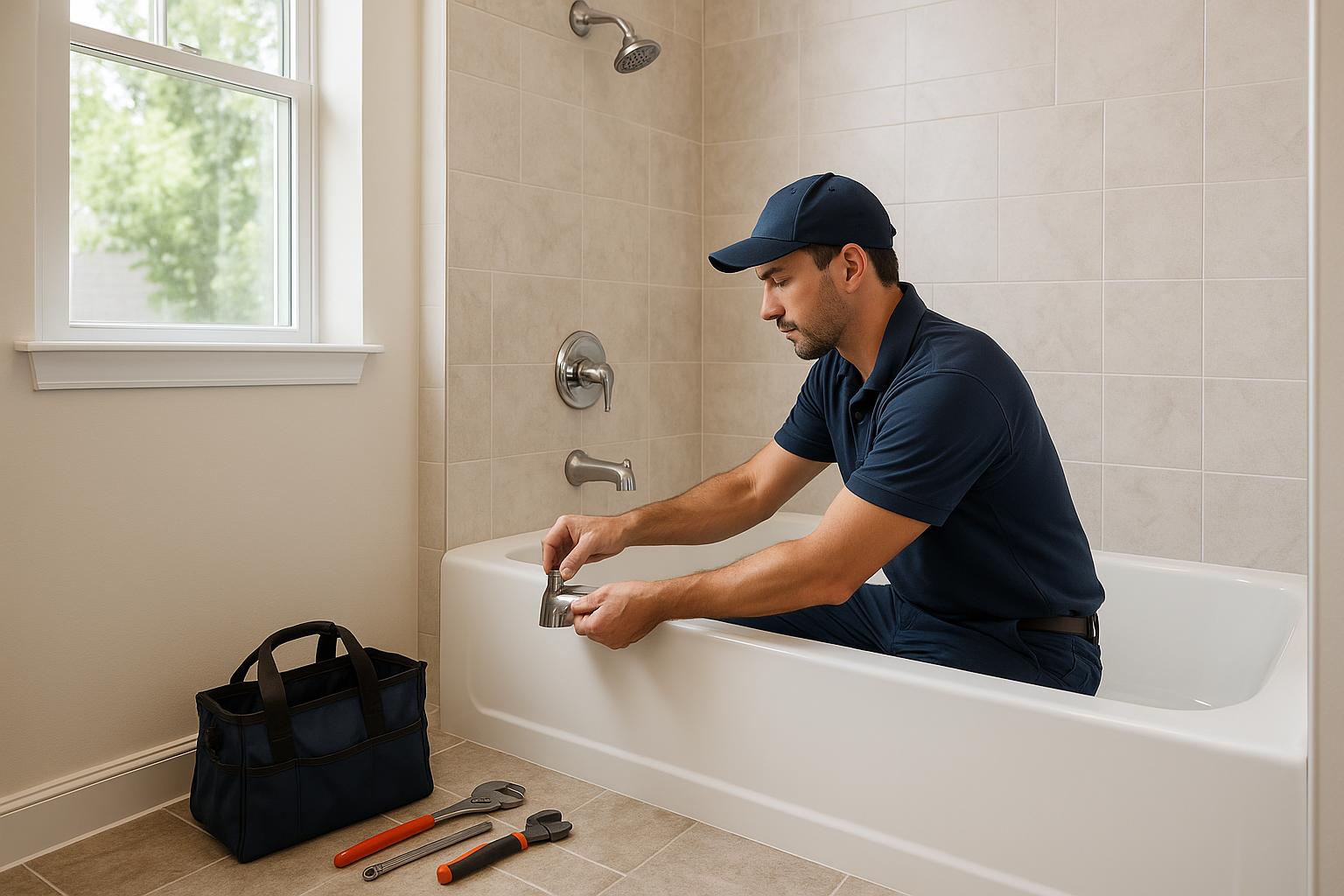 Shower & Tub Conversion service by Echelon Bath Renovation